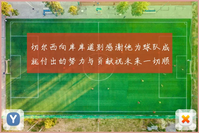 切尔西向库库道别感谢他为球队成就付出的努力与贡献祝未来一切顺利